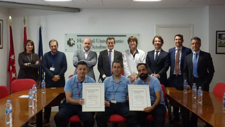 Acto de entrega del Sello de Excelencia en la gestión de Gases Medicinales