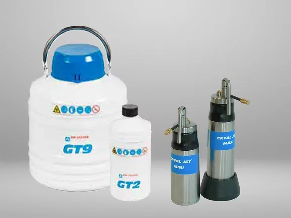 Gama GT y Cryal Jet Aplicaciones dermatológicas