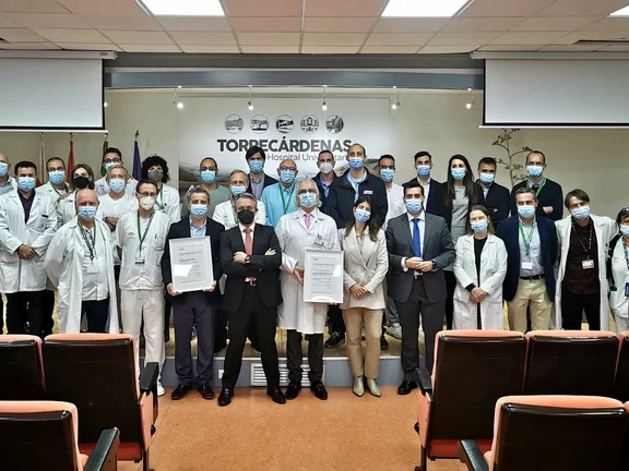 Hospital Torrecárdenas recibe el Sello de Excelencia en Gestión de Gases Medicinales